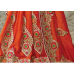 Hue of Orange Beautiful Embroidered Saree Hue of Orange Beautiful Embroidered Saree